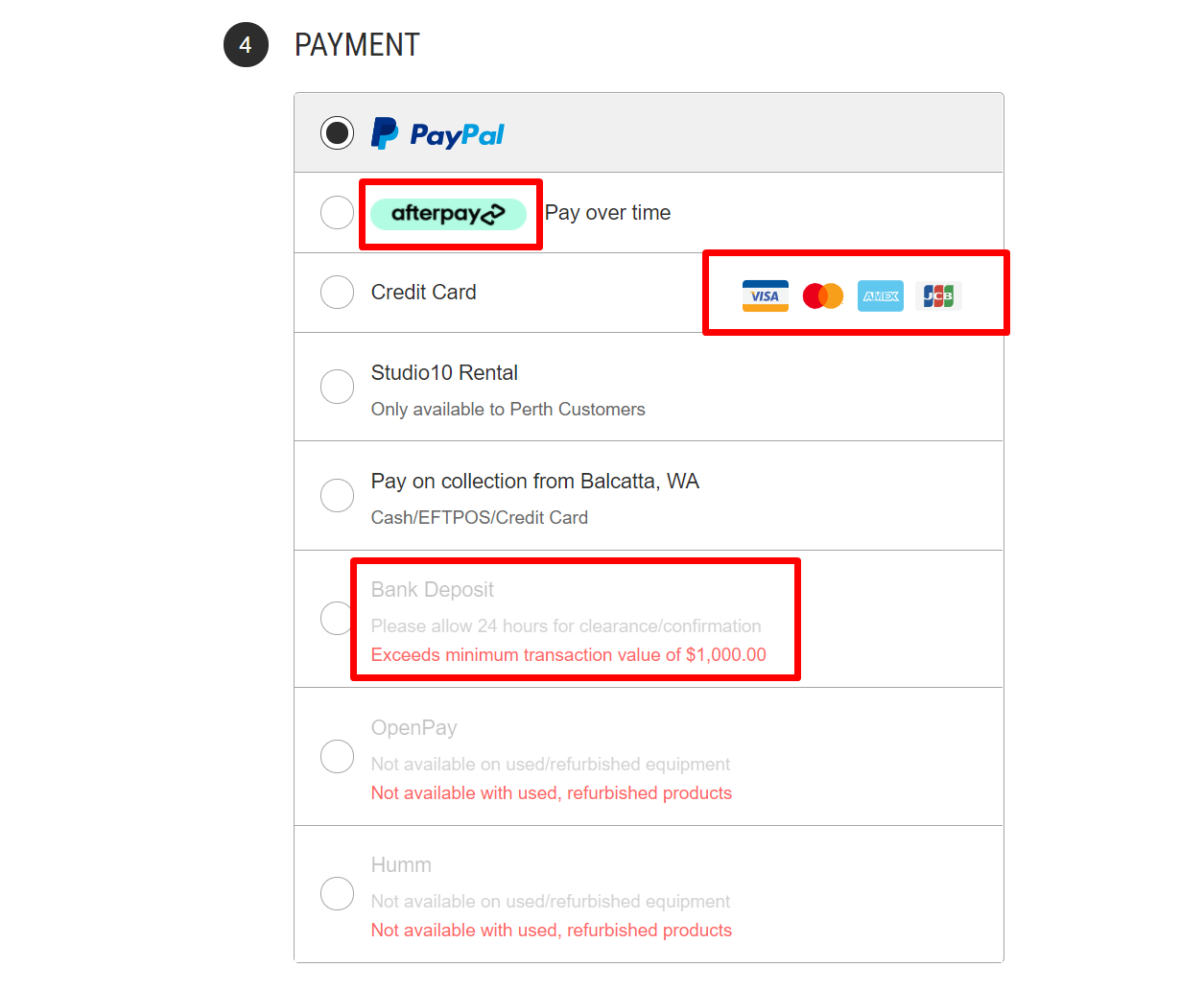 payment-methods-customization